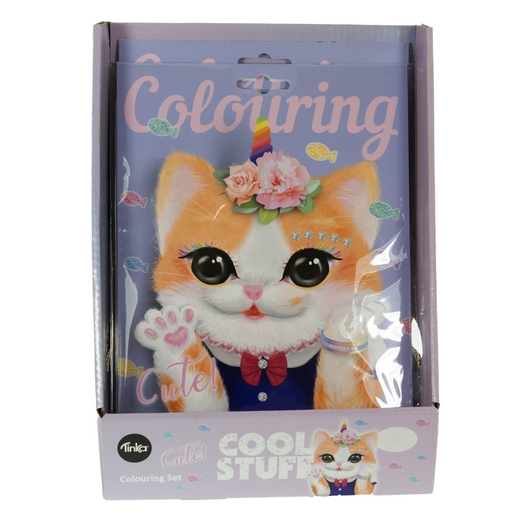 Dekorera Med Stickers Katt