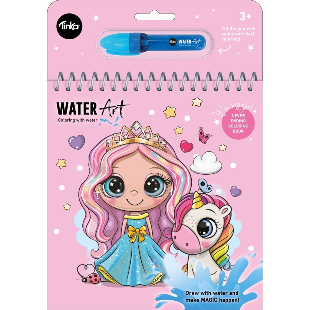 Water Art Söta Figurer
