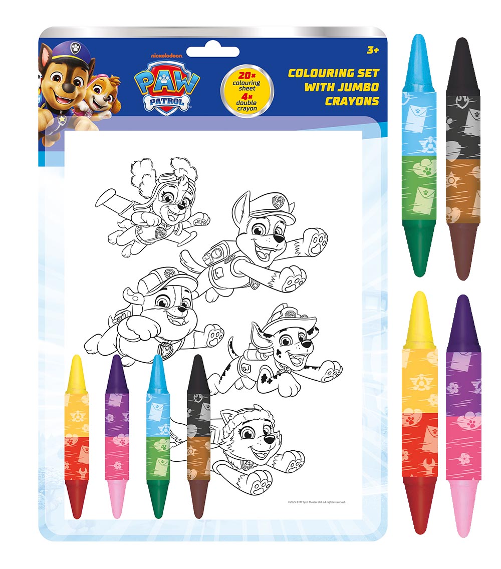 Paw Patrol Färgläggningsset