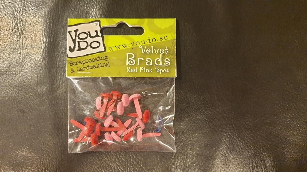 Velvet Brads Röd/Rosa