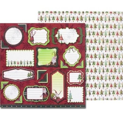 Christmas label