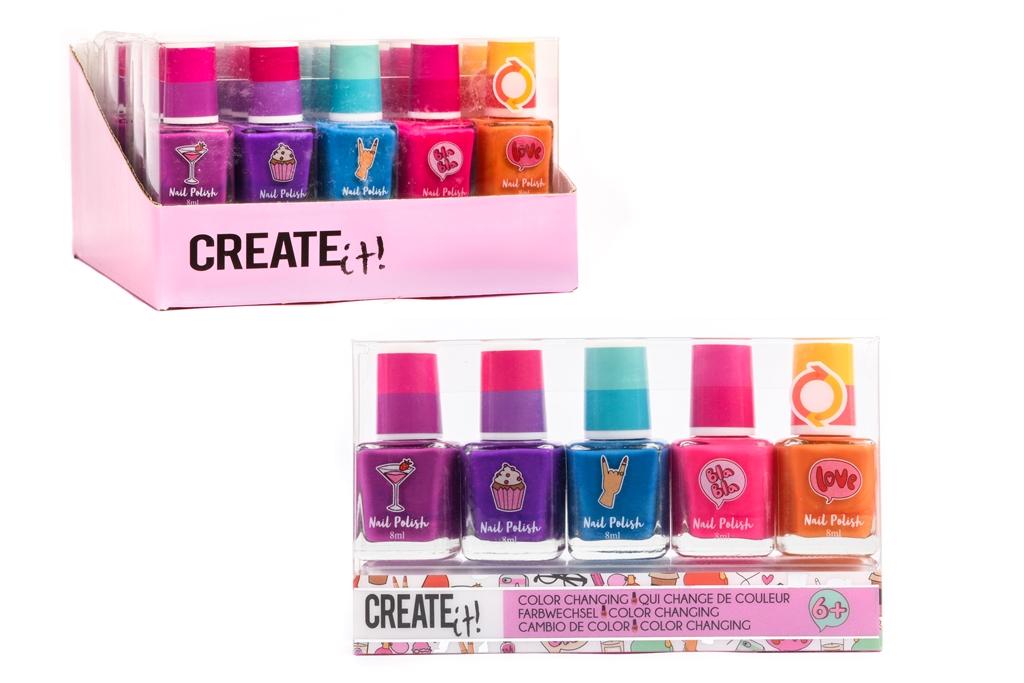 Nagellack 5-pack