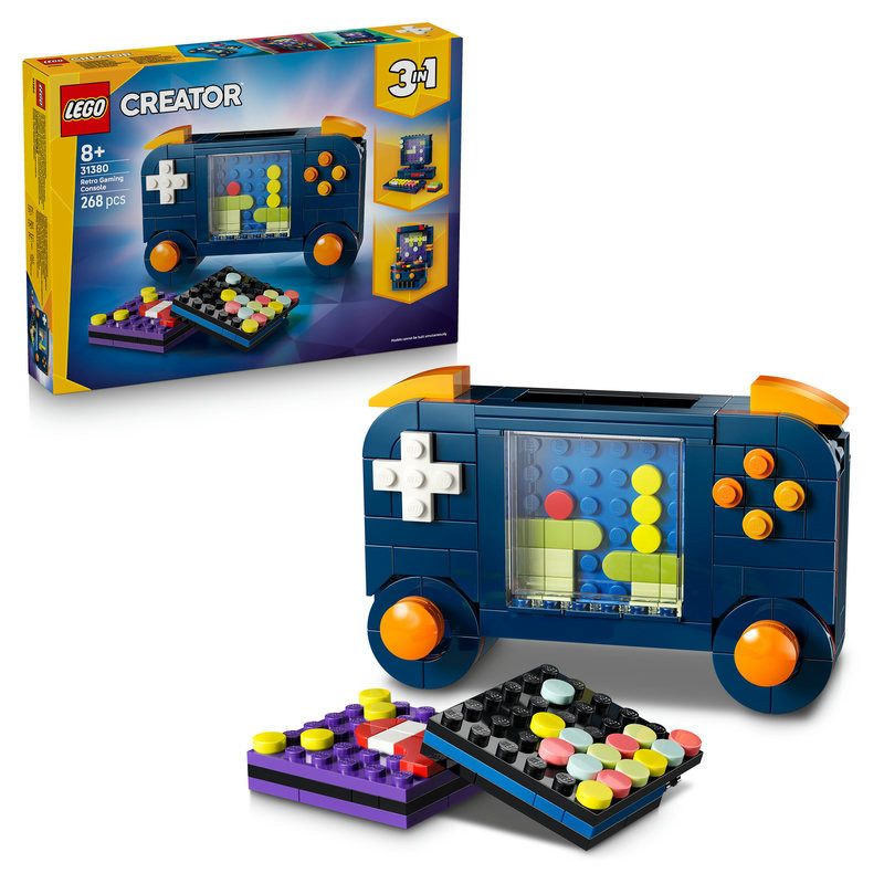 Creator 3-i-1 Spelkonsol i Retrostil