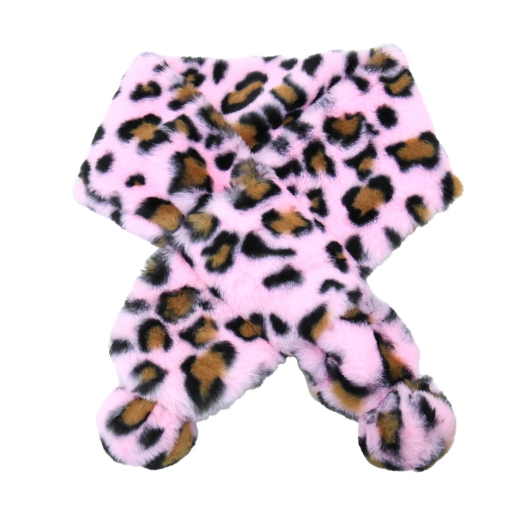Scarf Rosa Leopard