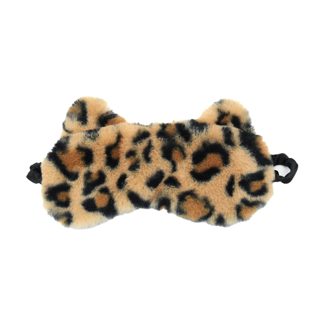 Sovmask Brun Leopard