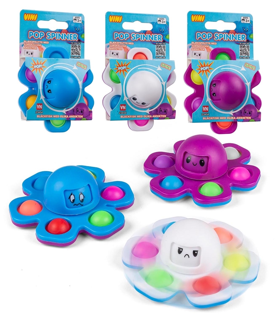 Bläckfisk Pop Spinner