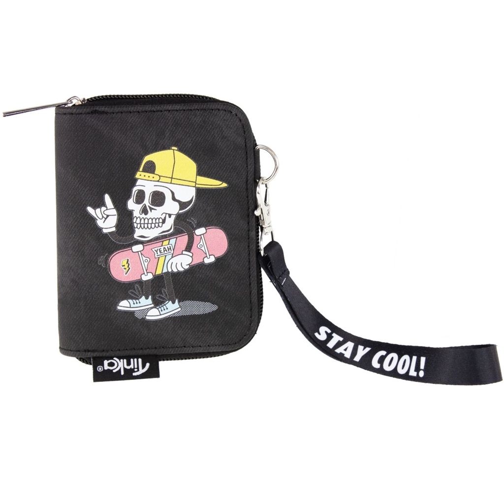 Plånbok Skelett Skateboard
