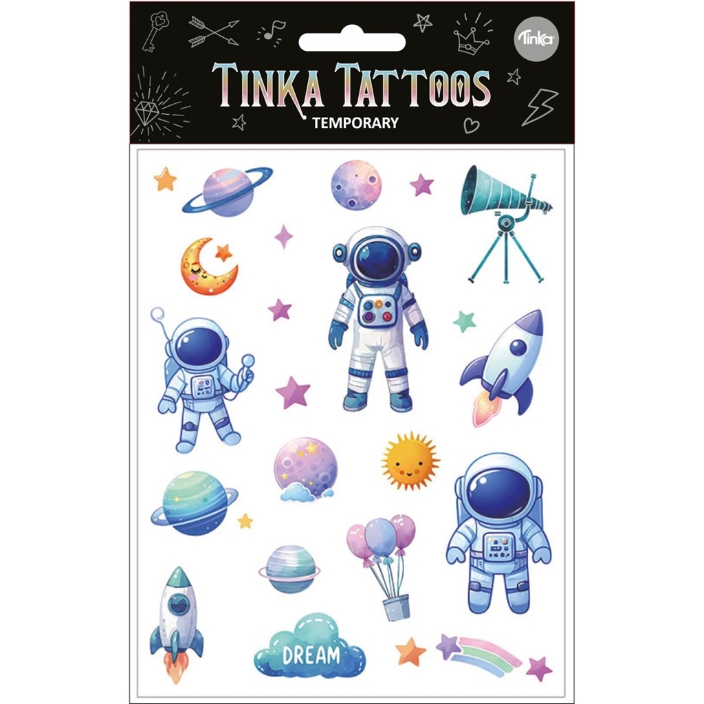 Tatuering Astronaut