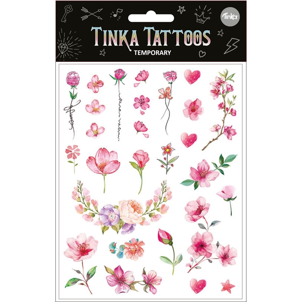 Tatuering Blommor
