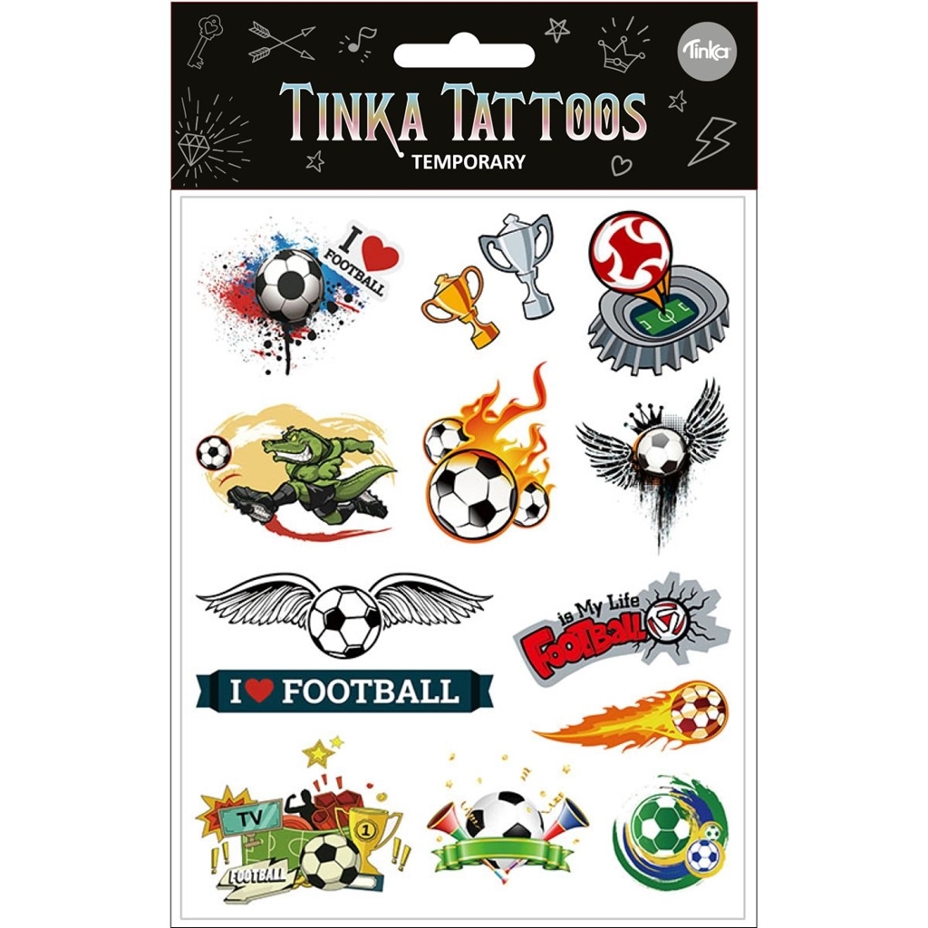 Tatuering Fotboll 2