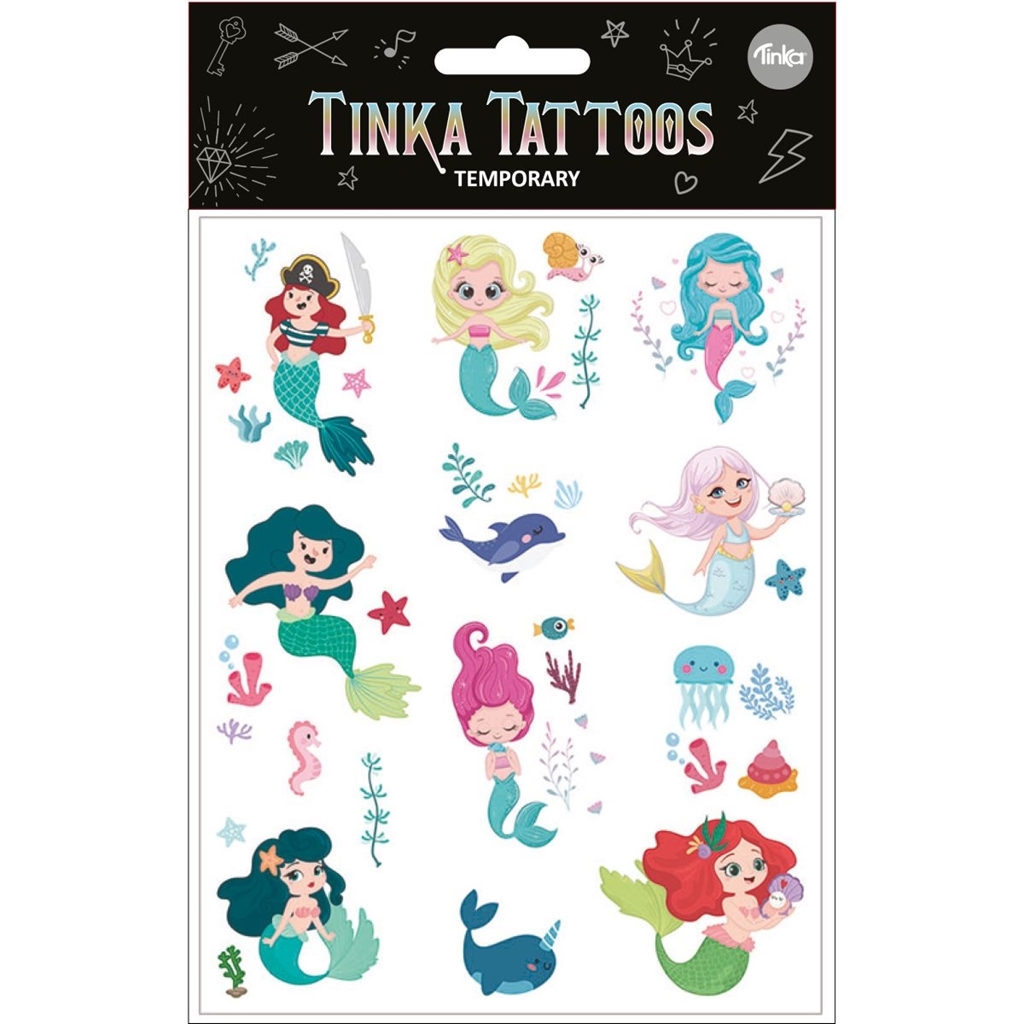 Tatuering Sjöjungfru
