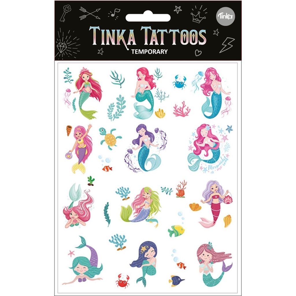 Tatuering Sjöjungfru 2
