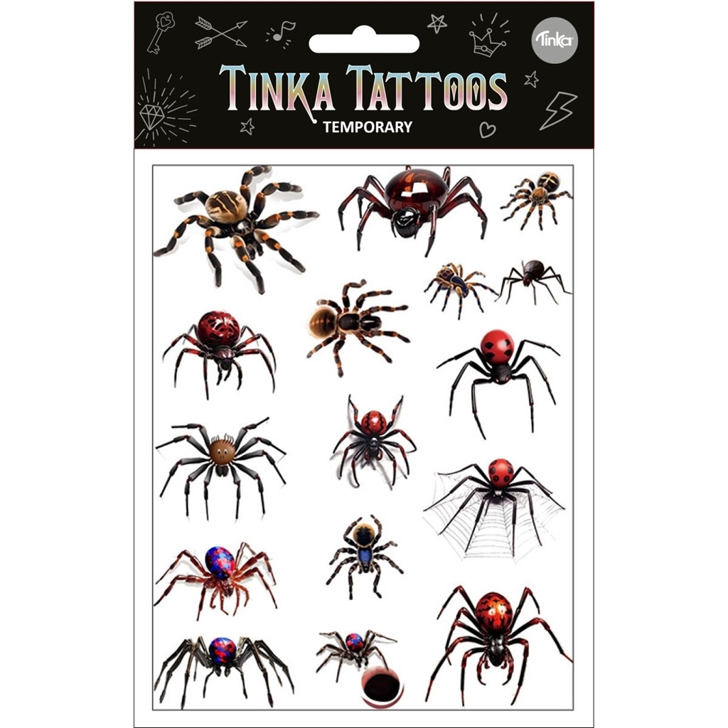 Tatuering Spindel