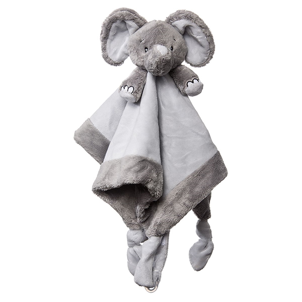 Snuttefilt Elefant Grå