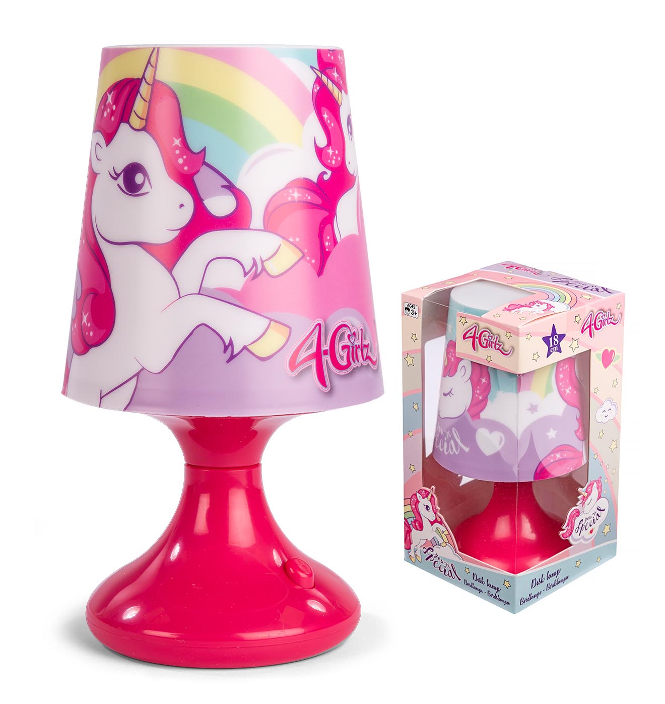 Enhörning Lampa