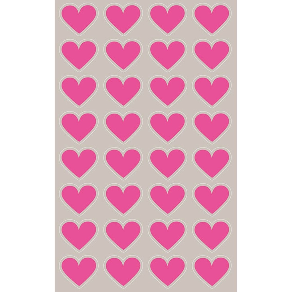 Stickers Hjärta Neon