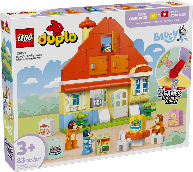 Duplo Blueys Hus Med Memoryspel