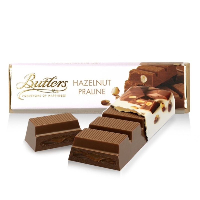 Butlers Bars Hazelnut Praline
