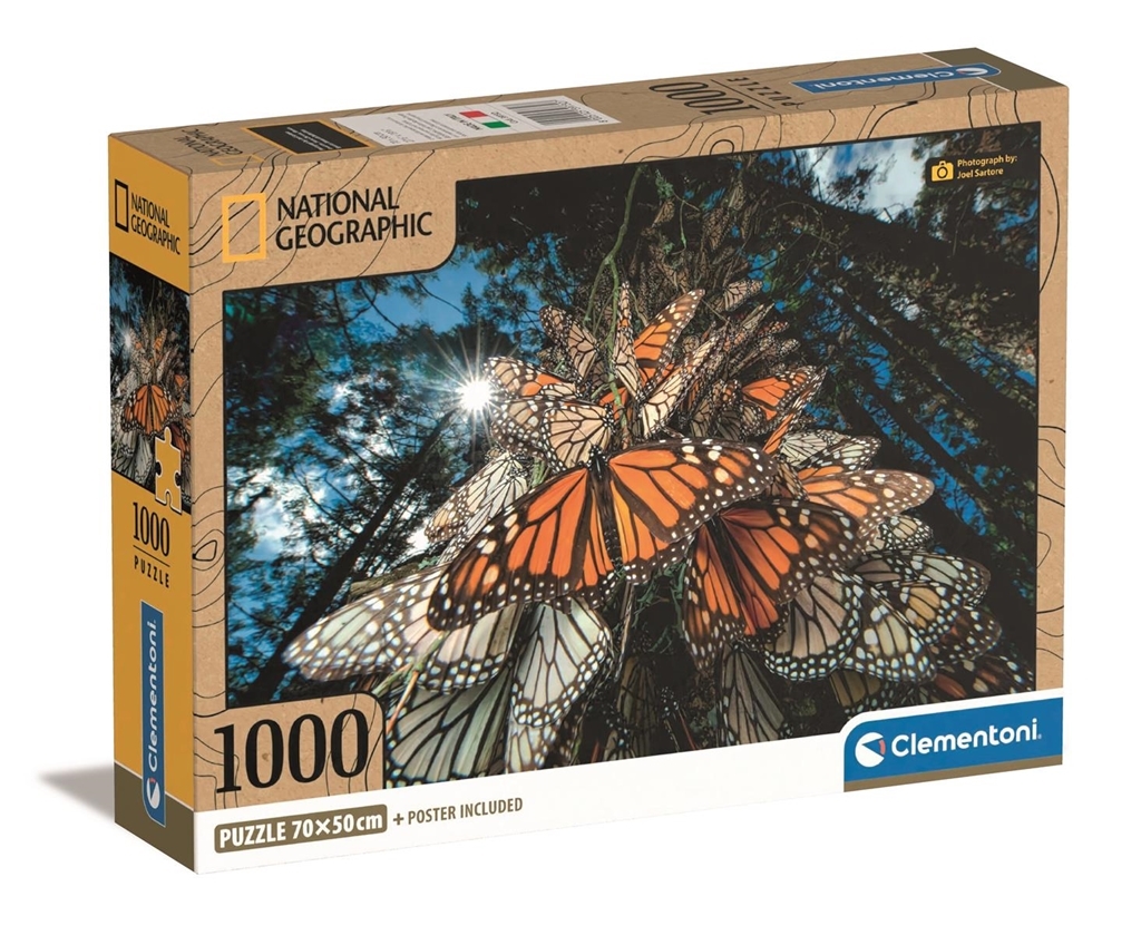 Pussel 1000 Fjärilar
