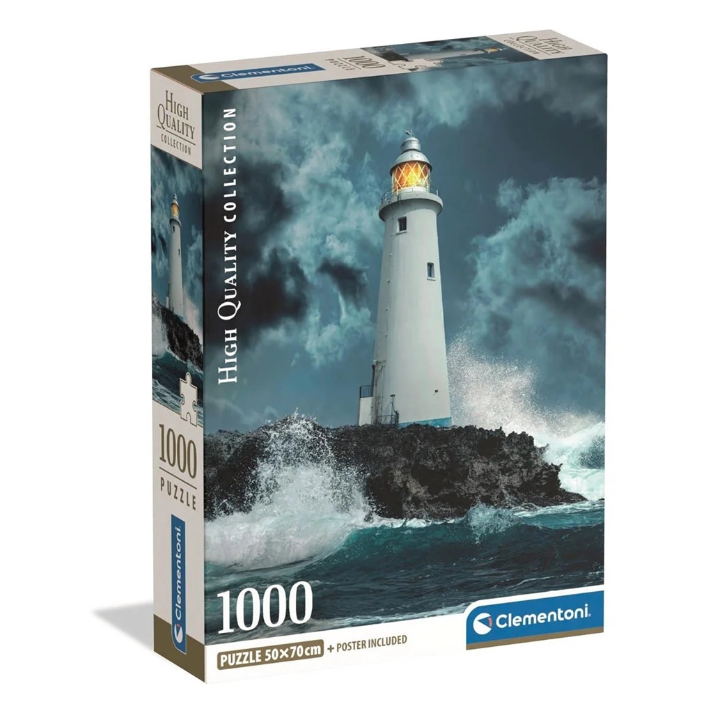 Pussel 1000 Lighthouse In The Storm