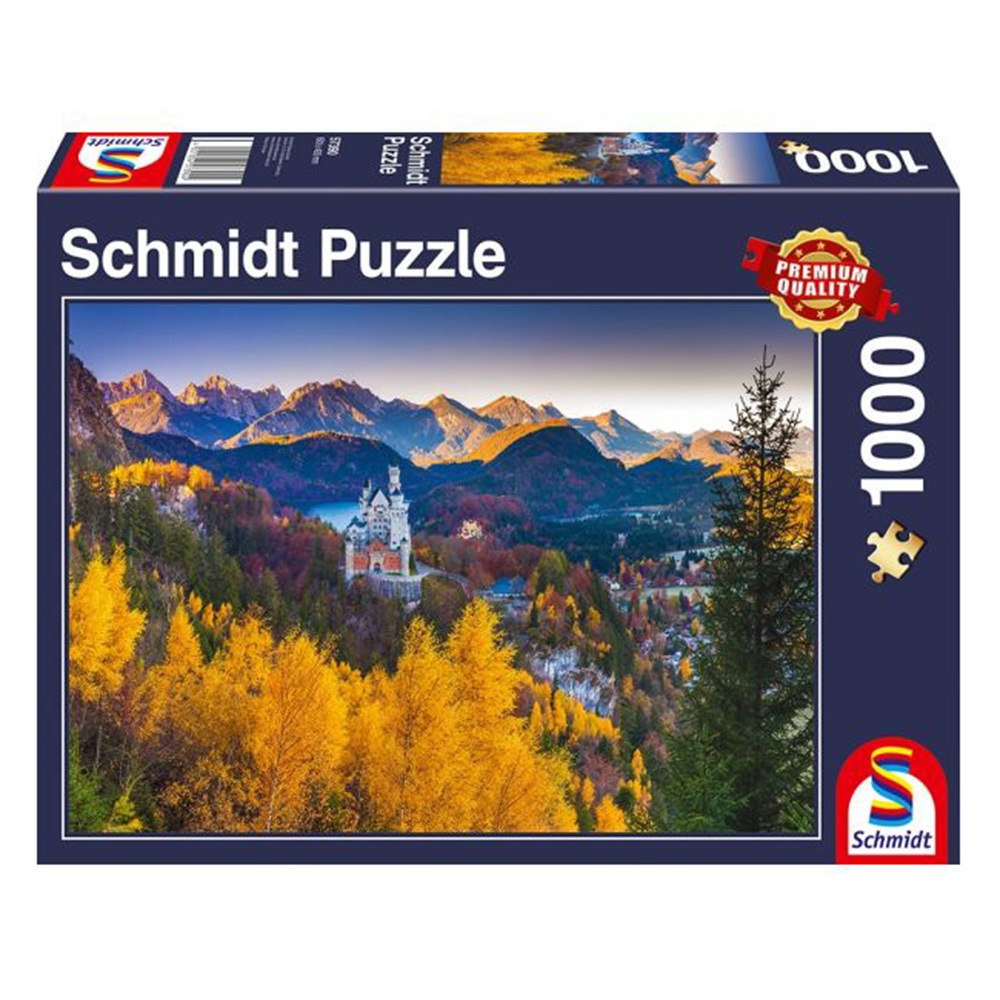 Pussel 1000 Neuschwanstein