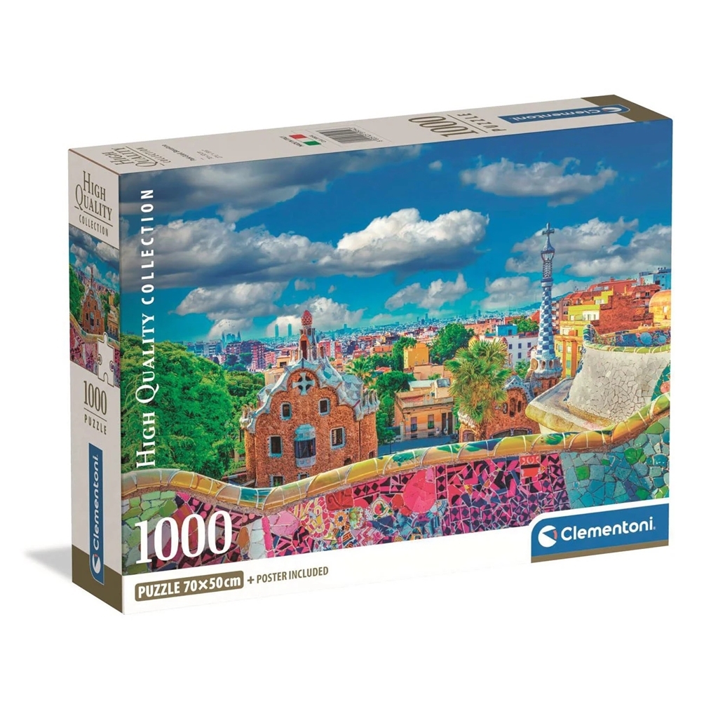 Pussel 1000 Park Güell Barcelona