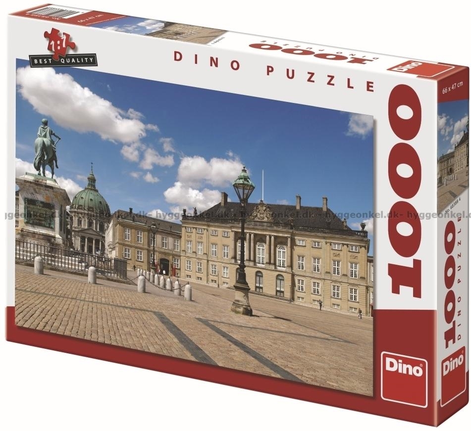 Pussel 1000 Sevärdheter Danmark