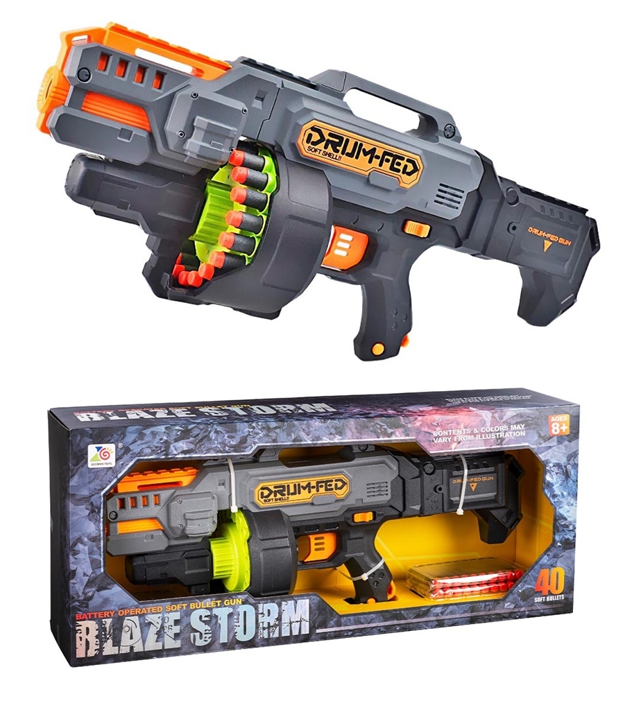 Blaze Gun Drum-Fed