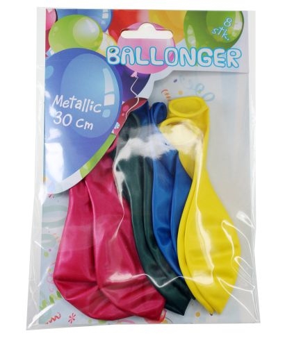 Ballonger Blandade Färger Metallic