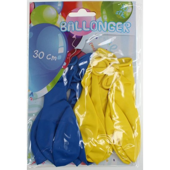Ballonger Gula/Blå
