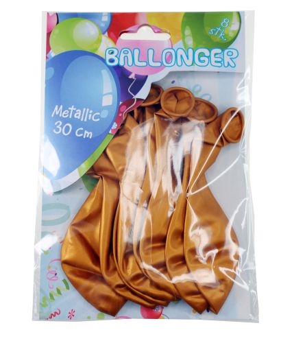 Ballonger Guld Metallic