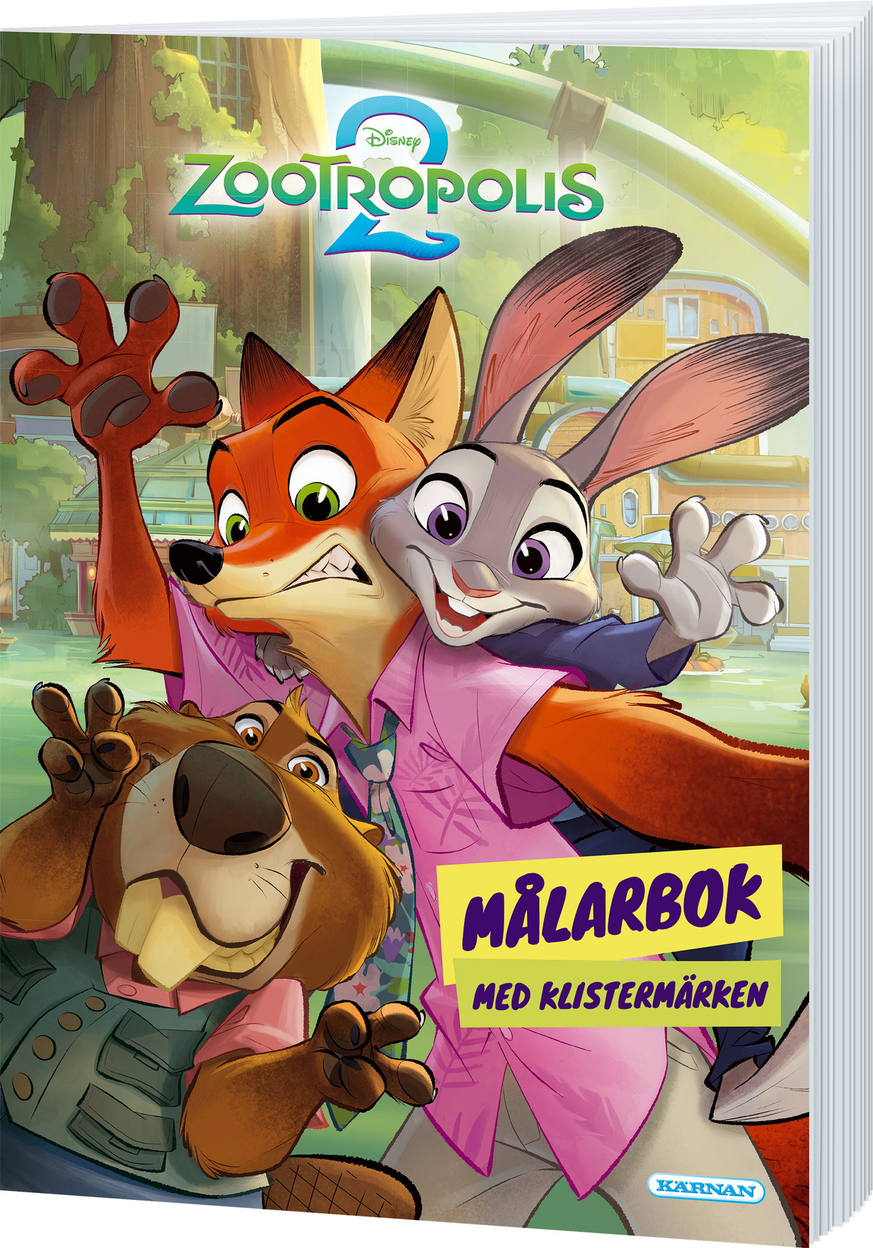Målarbok Zootropolis 2