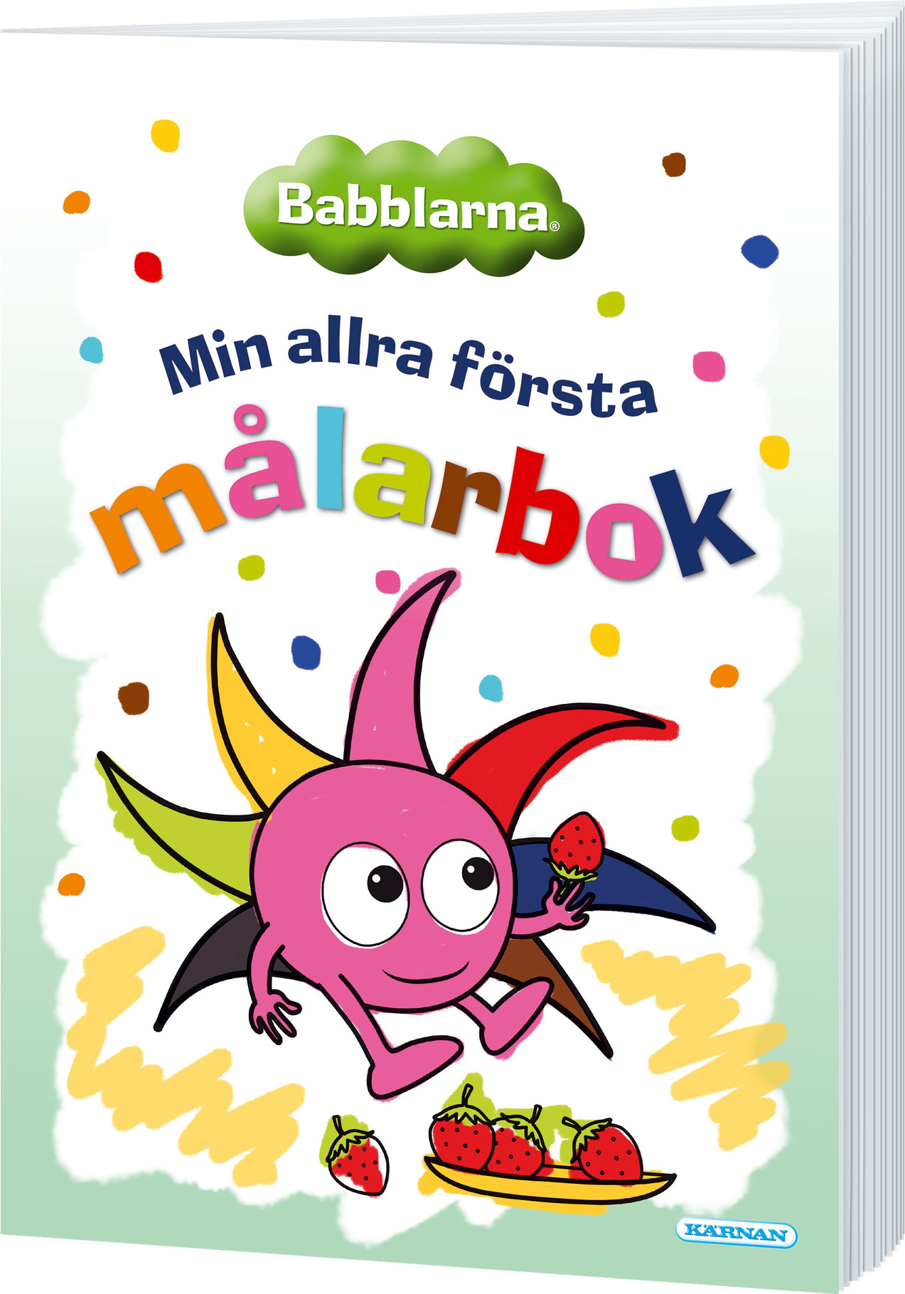 Målarbok Min Allra Första Babblarna