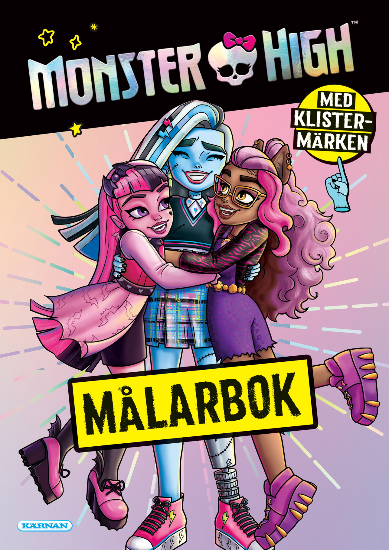 Målarbok Monster High