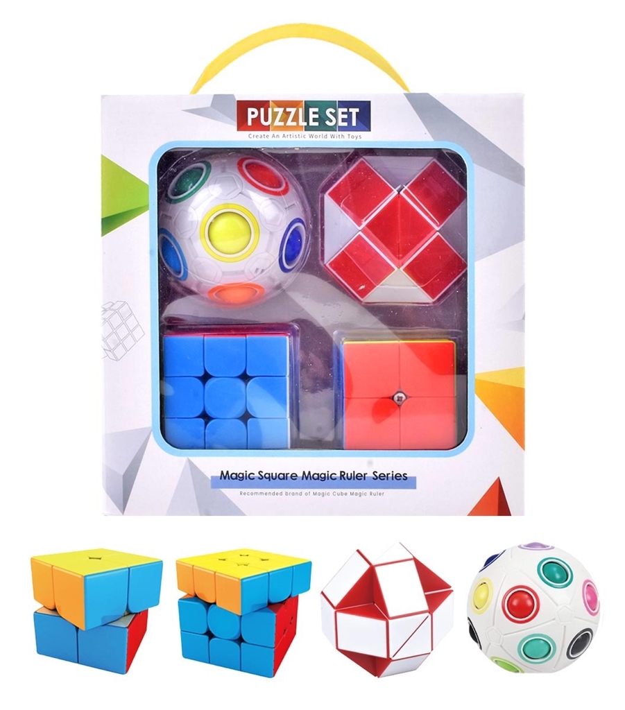 4-i-1 Magic Puzzles