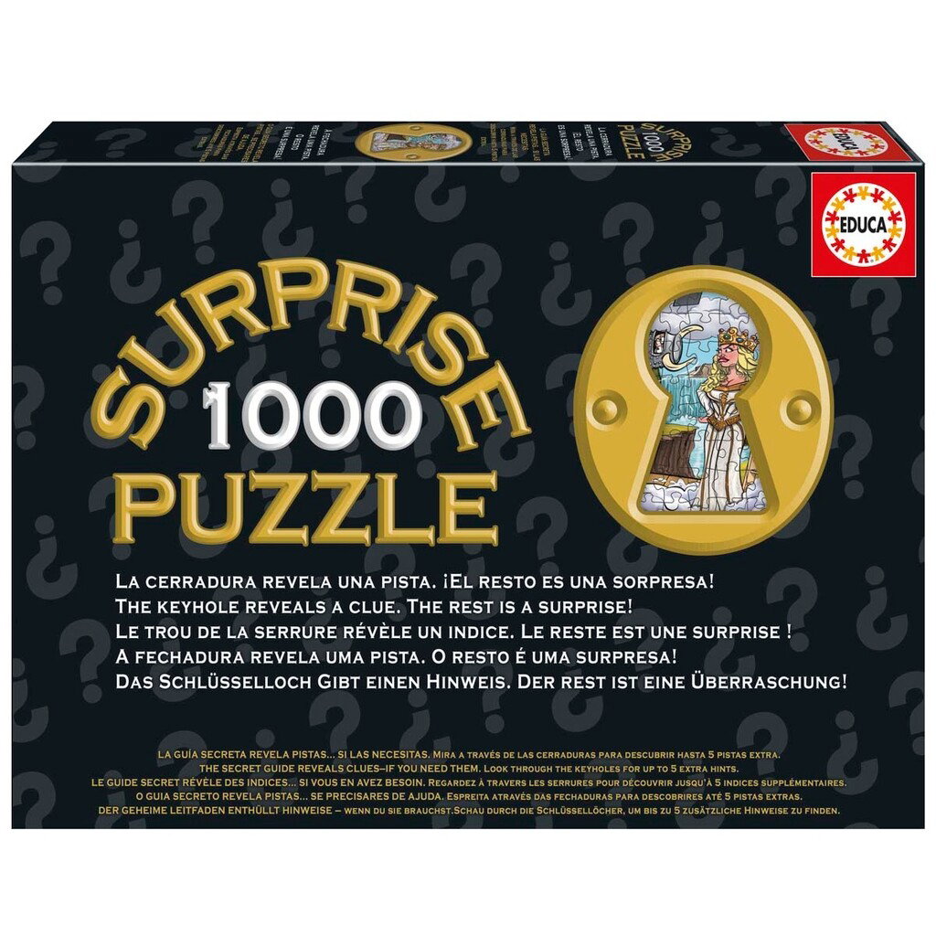 Pussel 1000 Riddare! Surprise