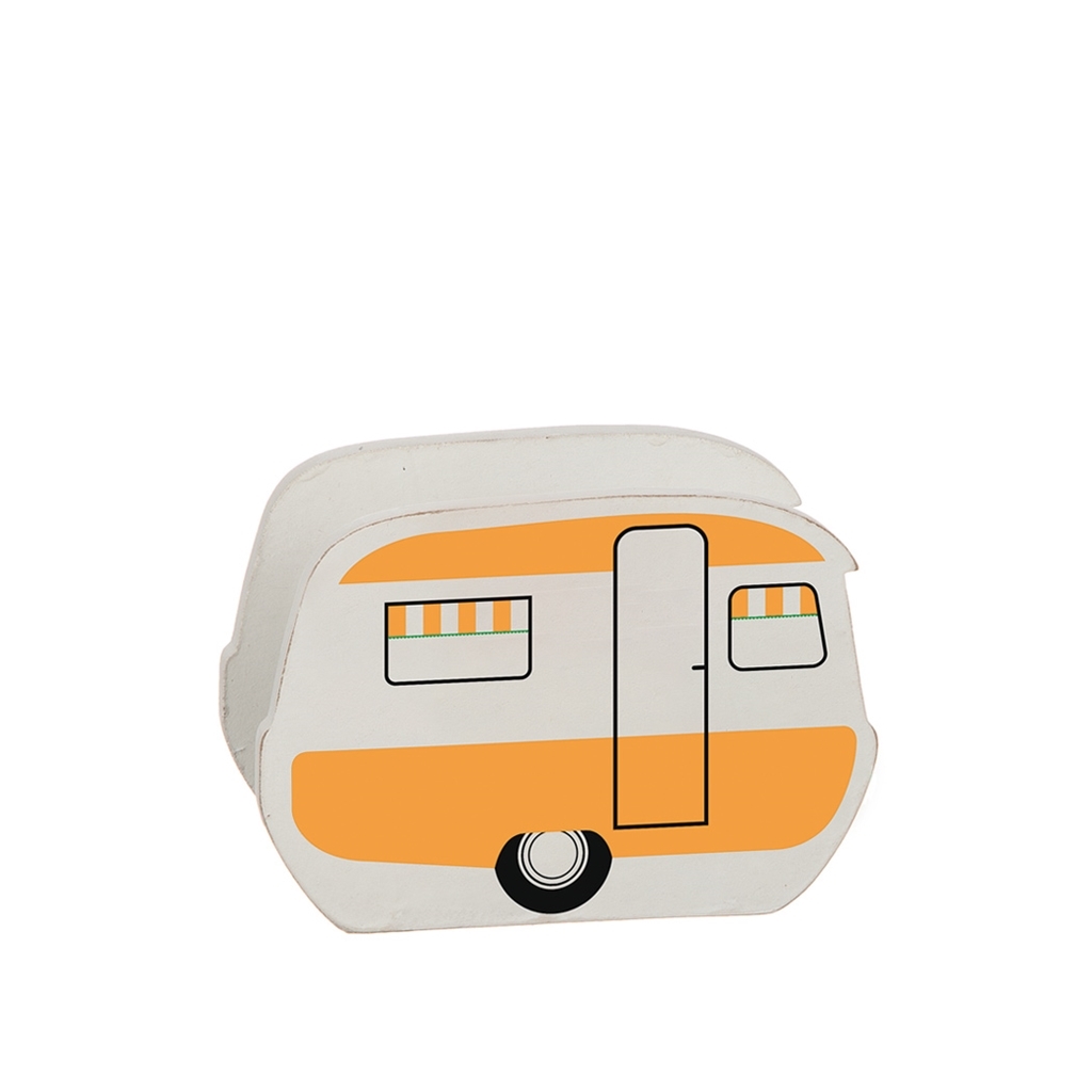 Servettställ Husvagn Gul
