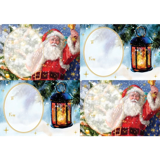 Juletiketter Exklusiva