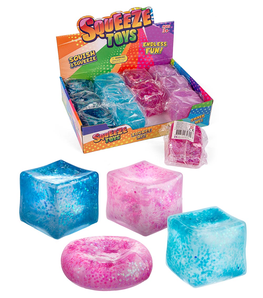 Klämmis Kub Med Glitter