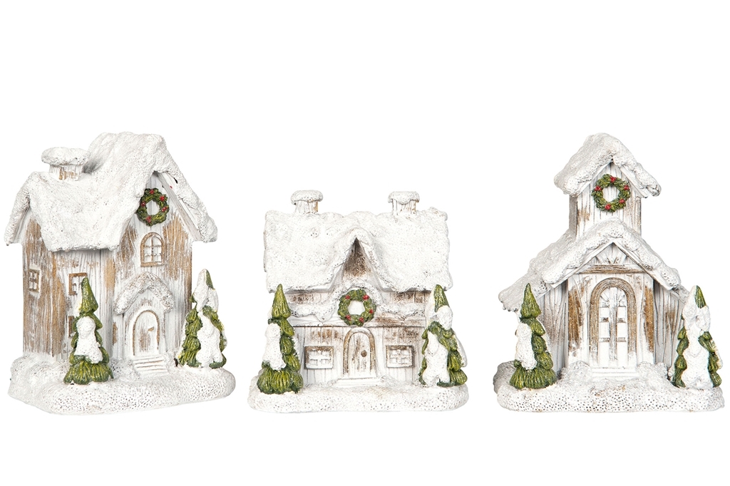 Hus Snöstad Poly Mix 1-pack