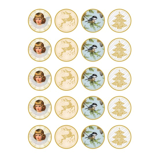 Stickers Små Runda