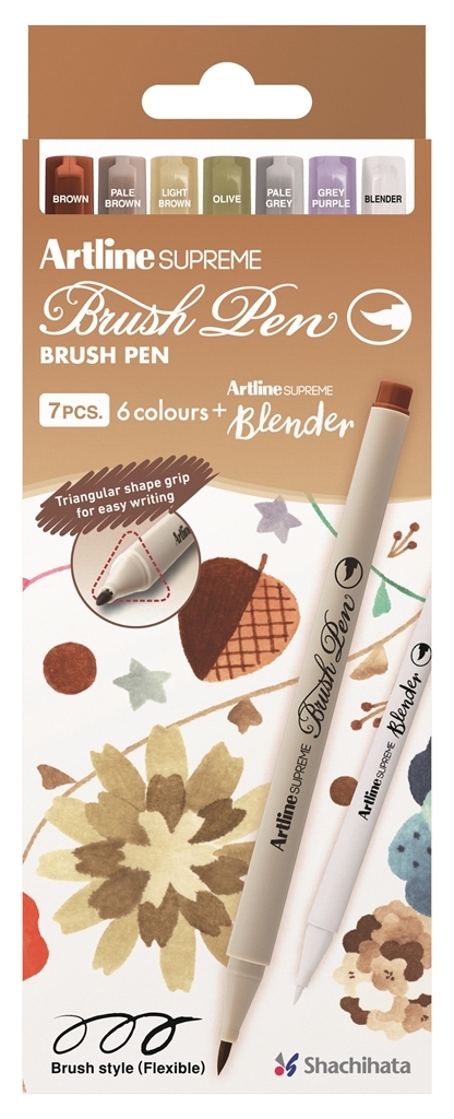 Artline Supreme Brush Brun