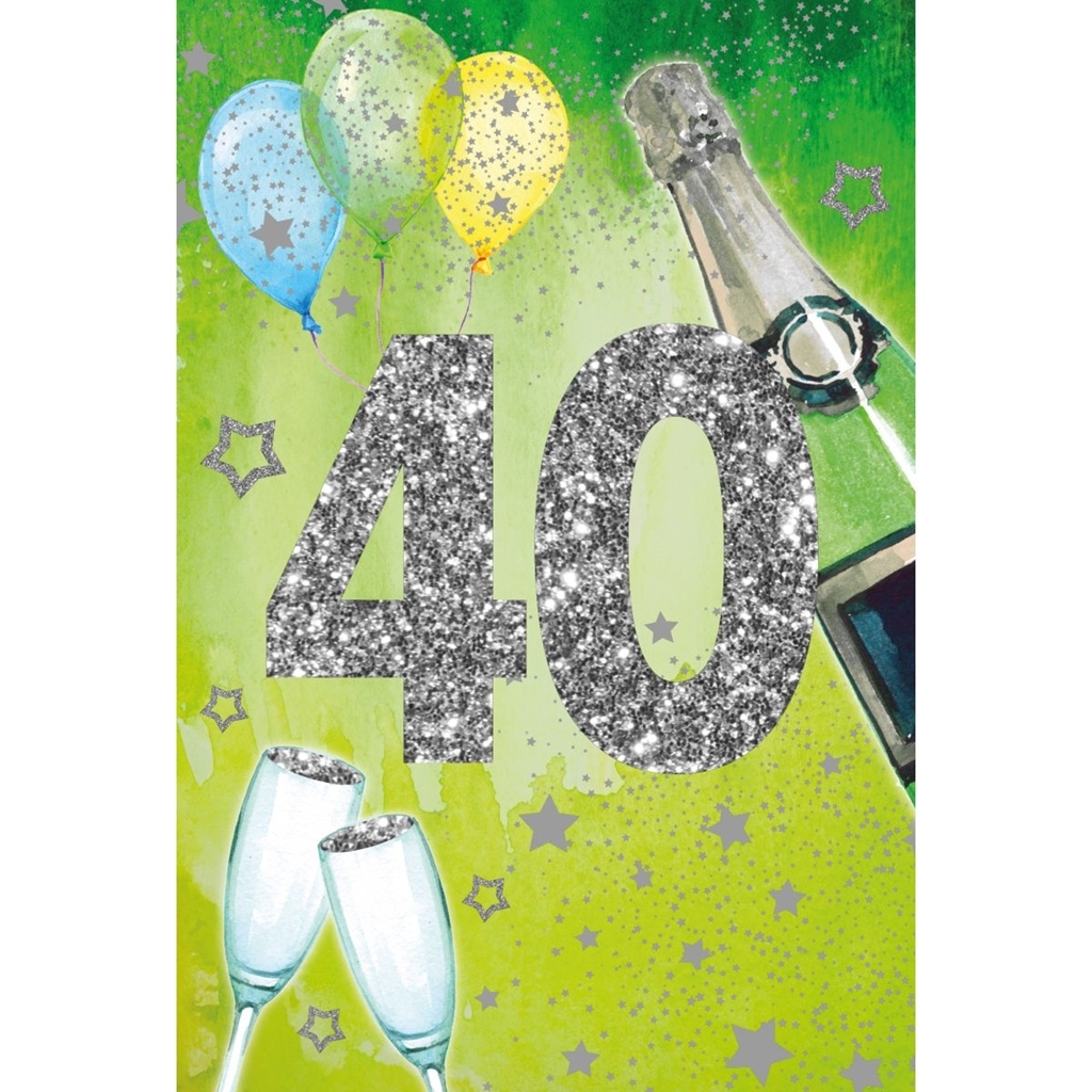 Grattiskort 40år Man