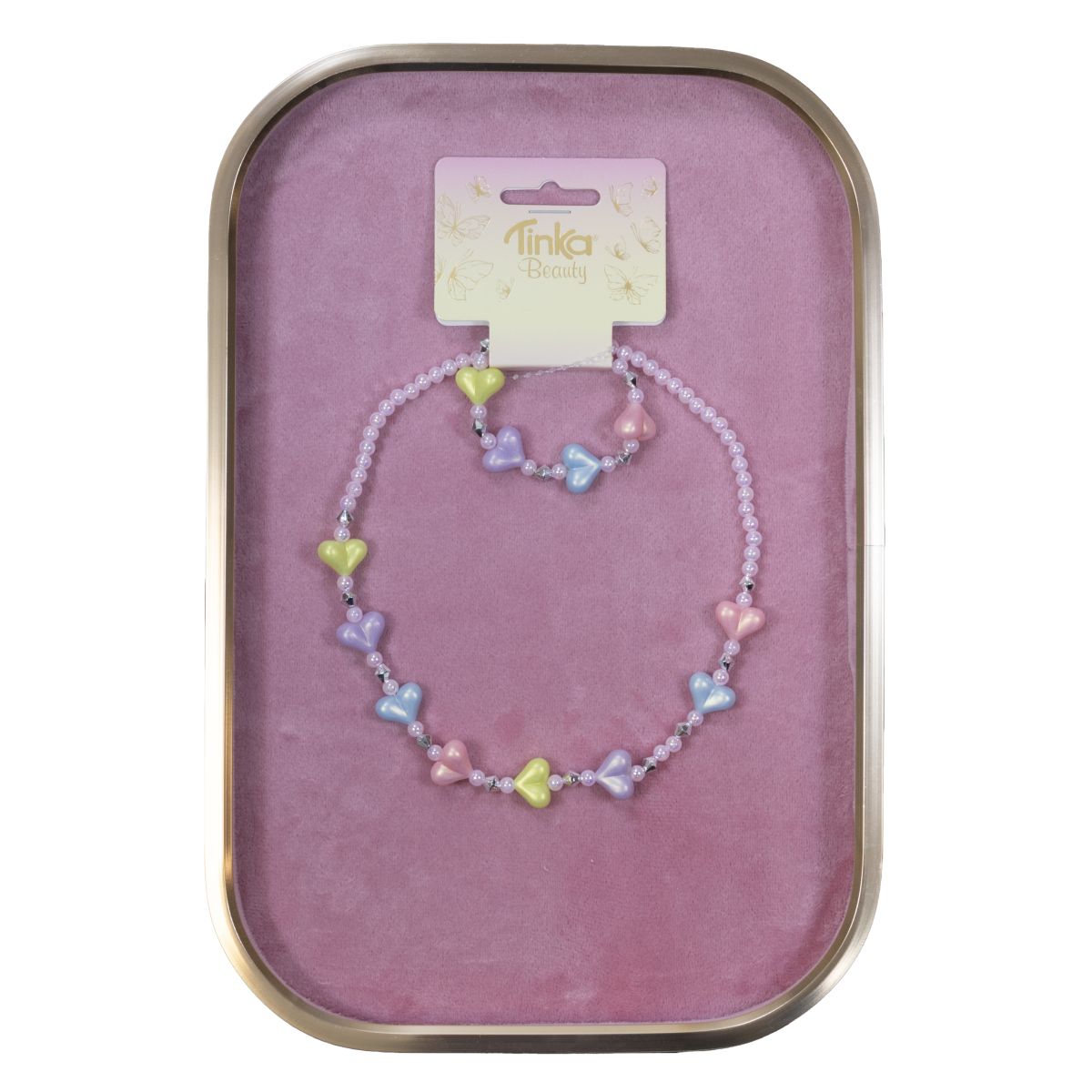 Halsband/Armband Hjärta