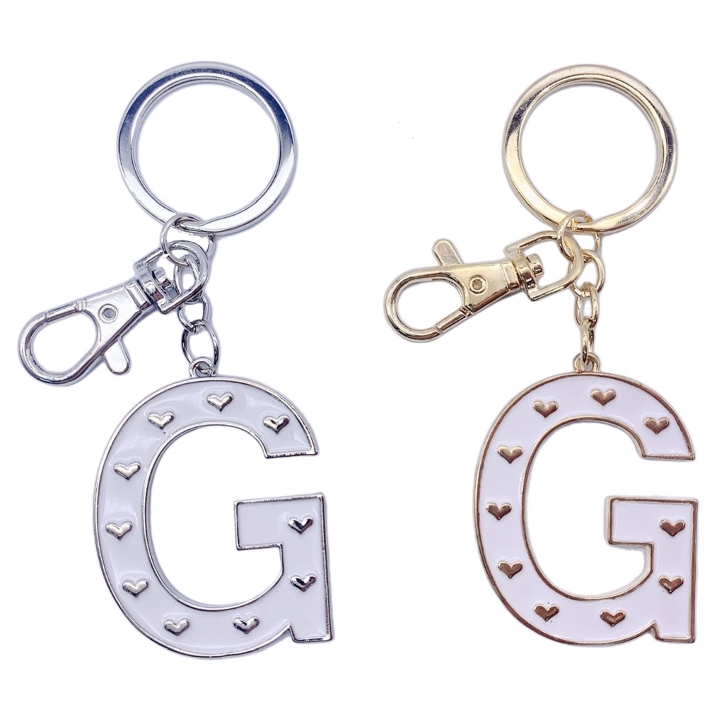 Nyckelring Guld/Silver G