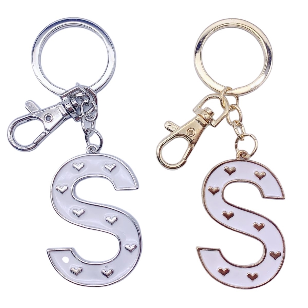 Nyckelring Guld/Silver S
