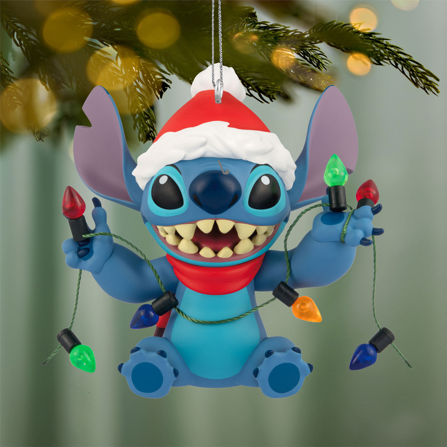 Julgransprydnad Stitch Jul