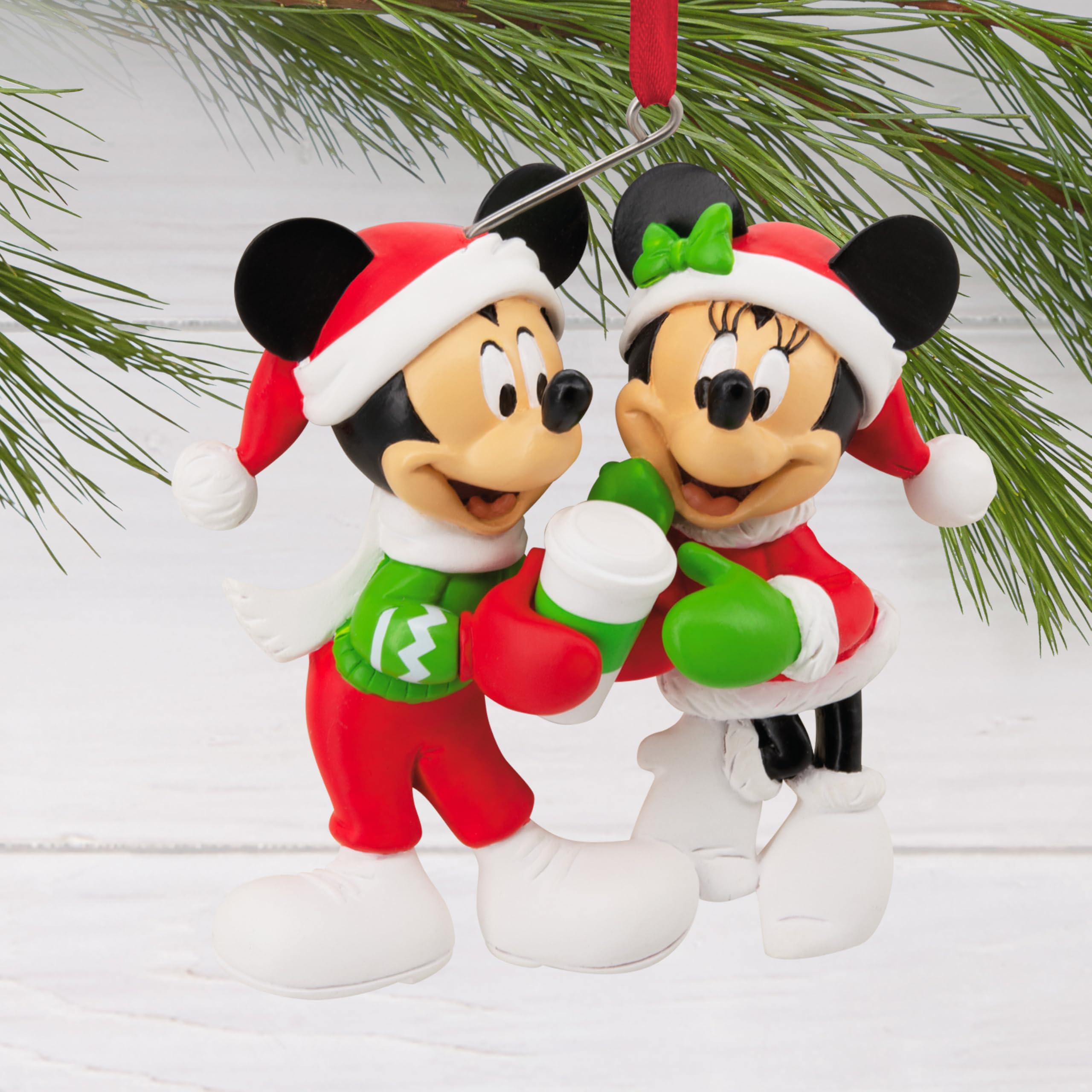 Julgransprydnad Mickey & Minnie