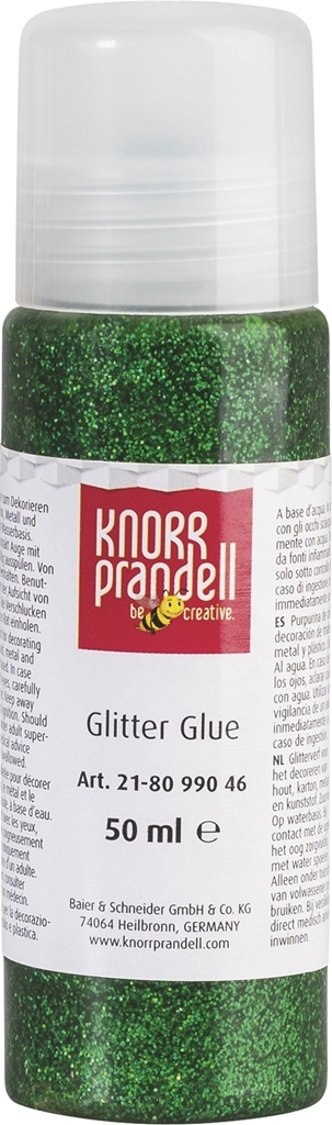 Glitterlim 50ml Mörk Grön