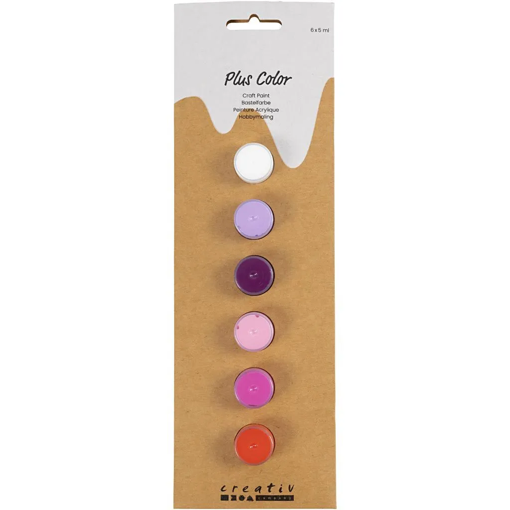 Plus Color Hobbyfärg Lila/Rosa